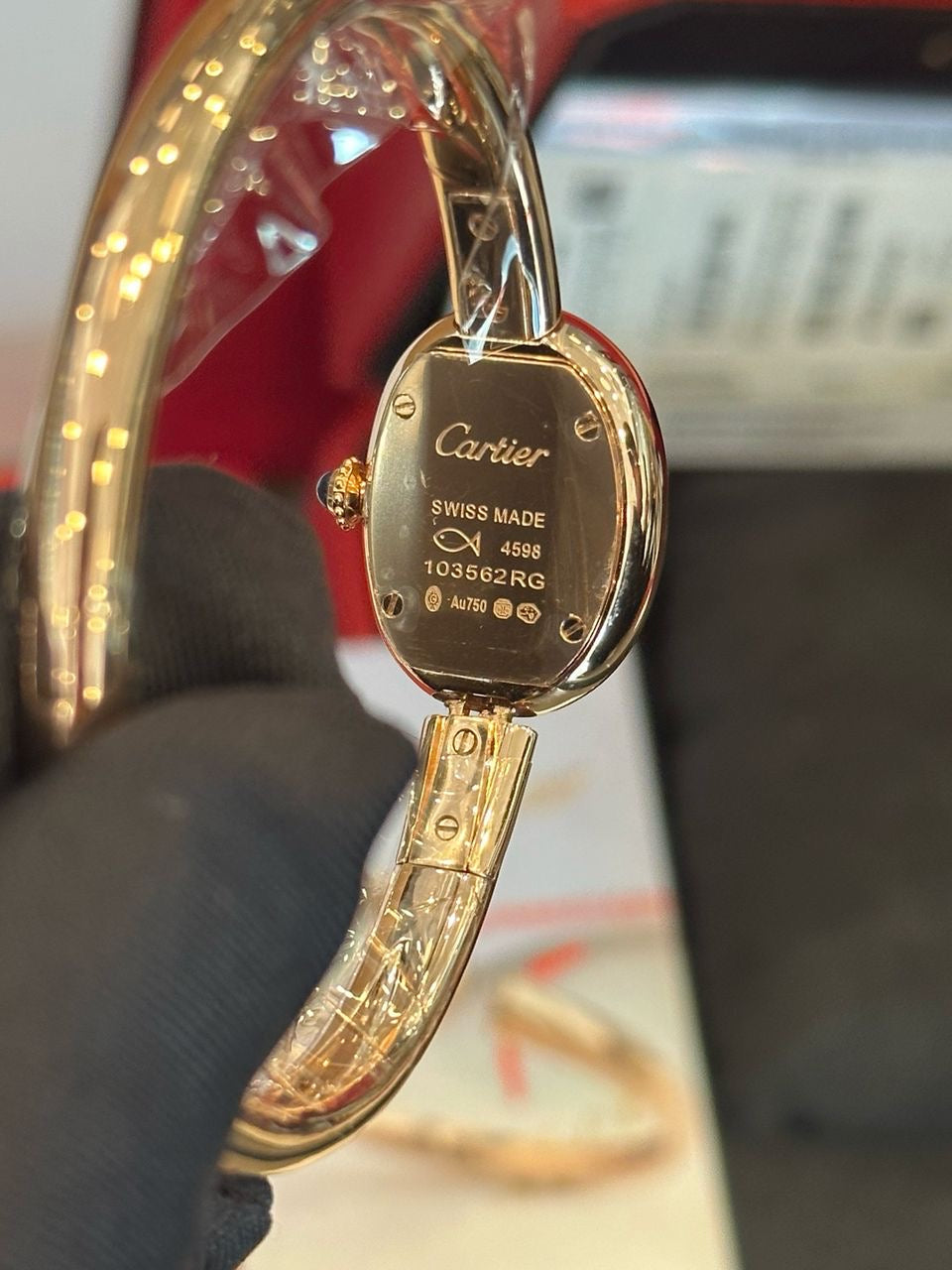RELÓGIO BAIGNOIRE CARTIER