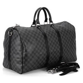BOLSA DE VIAGEM LOUIS VUITTON KEEPALL BLACK DAMIER