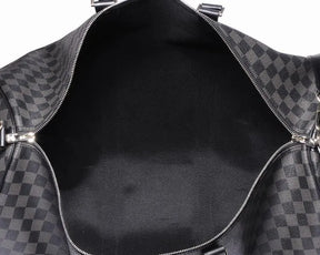 BOLSA DE VIAGEM LOUIS VUITTON KEEPALL BLACK DAMIER
