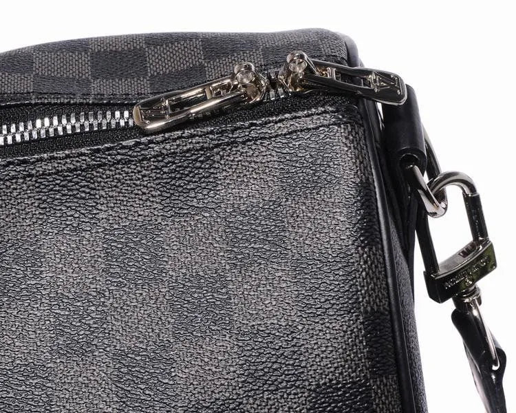BOLSA DE VIAGEM LOUIS VUITTON KEEPALL BLACK DAMIER