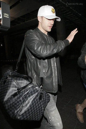 BOLSA DE VIAGEM LOUIS VUITTON KEEPALL BLACK DAMIER