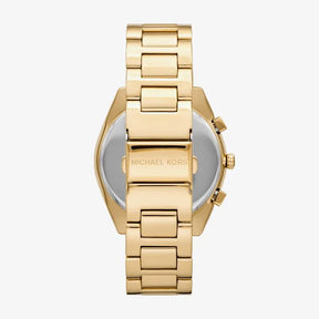 Relógio Michael Kors Feminino Em Aço Dourado E Brilhos
