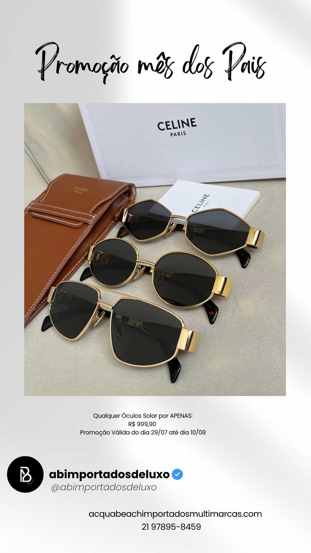 Óculos Celine