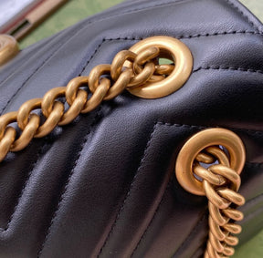 Bolsa Gucci Marmont GG pequena