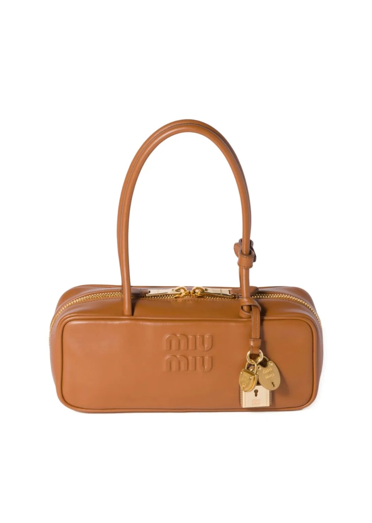 Bolsa Miu Miu Beau Couro