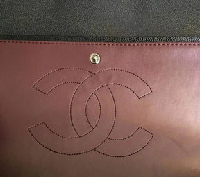 BOLSA CC 2.55 MAXI JUMBO COURO CAVIAR