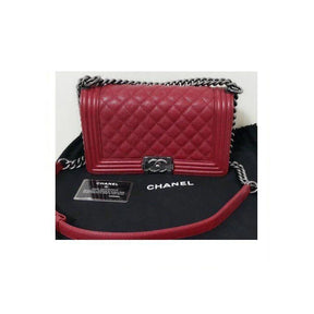 BOLSA CC LE BOY MATELASSE COURO CAVIAR
