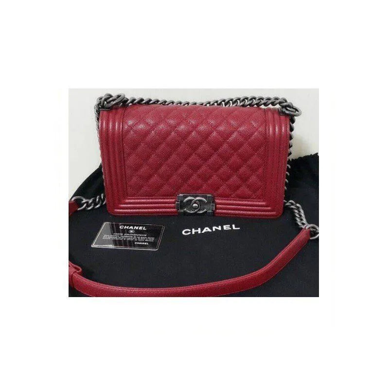 BOLSA CC LE BOY MATELASSE COURO CAVIAR