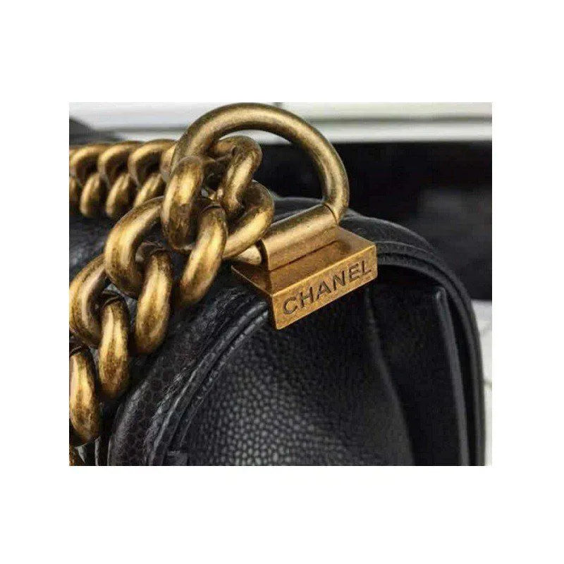 BOLSA CC LE BOY MATELASSE COURO CAVIAR