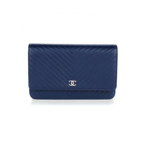 BOLSA CC WOC CHEVRON CAVIAR