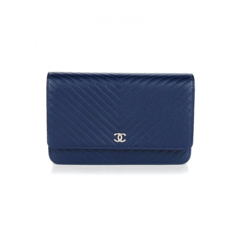 BOLSA CC WOC CHEVRON CAVIAR