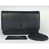 BOLSA CC WOC CHEVRON ALL BLACK