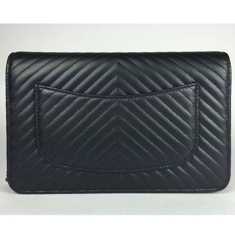 BOLSA CC WOC CHEVRON ALL BLACK