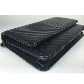 BOLSA CC WOC CHEVRON ALL BLACK