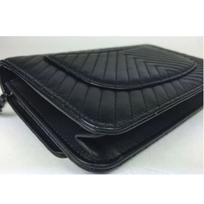 BOLSA CC WOC CHEVRON ALL BLACK