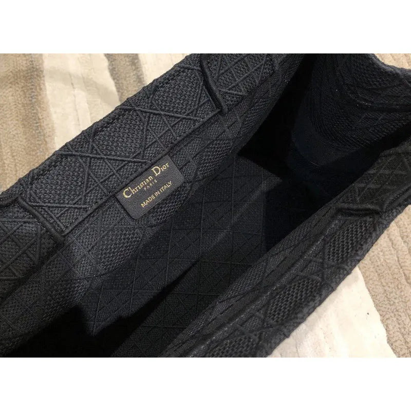 BOLSA DIOR BOOK TOTE CANNAGE EMBROIDERY