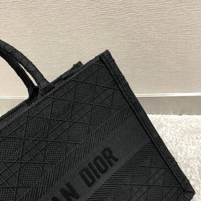 BOLSA DIOR BOOK TOTE CANNAGE EMBROIDERY