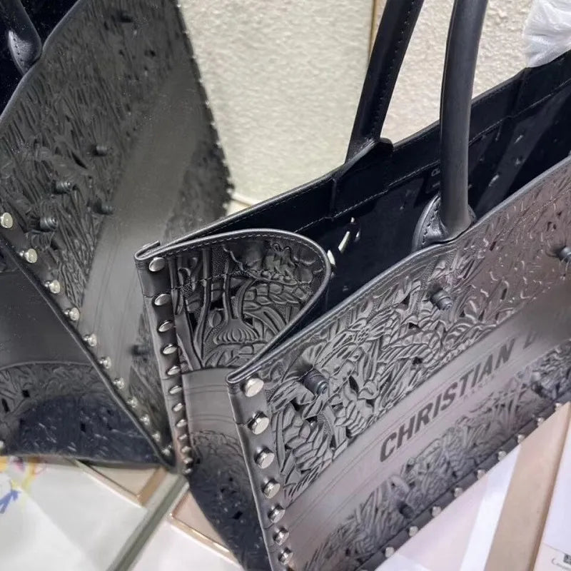 BOLSA DIOR BOOK TOTE EMBROIDERED