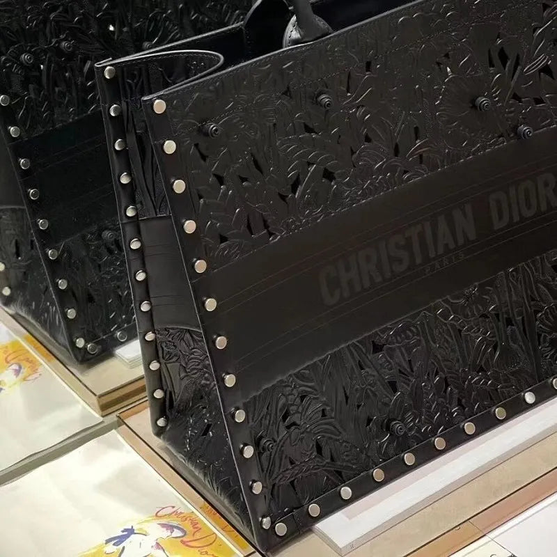 BOLSA DIOR BOOK TOTE EMBROIDERED