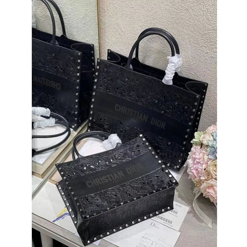BOLSA DIOR BOOK TOTE EMBROIDERED