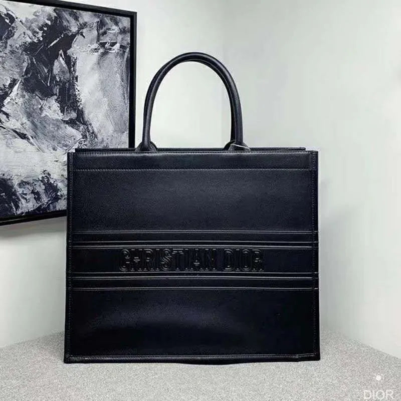 BOLSA DIOR BOOK TOTE COURO