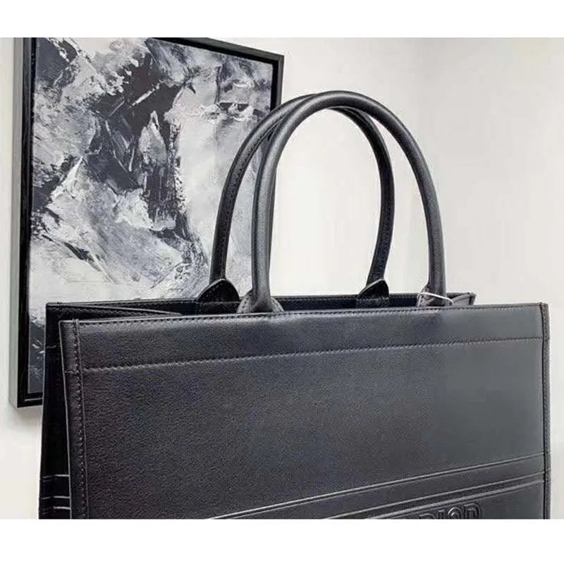 BOLSA DIOR BOOK TOTE COURO