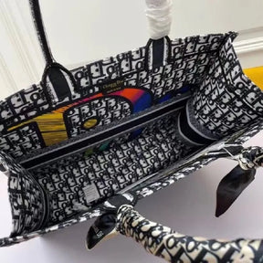 BOLSA DIOR BOOK TOTE EMBROIDERED