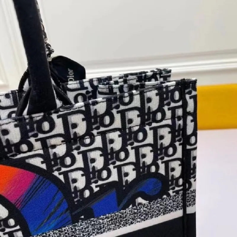 BOLSA DIOR BOOK TOTE EMBROIDERED
