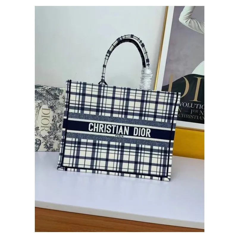 BOLSA DIOR BOOK TOTE EMBROIDERED
