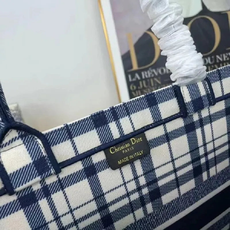 BOLSA DIOR BOOK TOTE EMBROIDERED