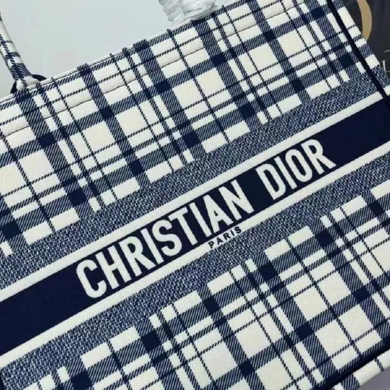 BOLSA DIOR BOOK TOTE EMBROIDERED