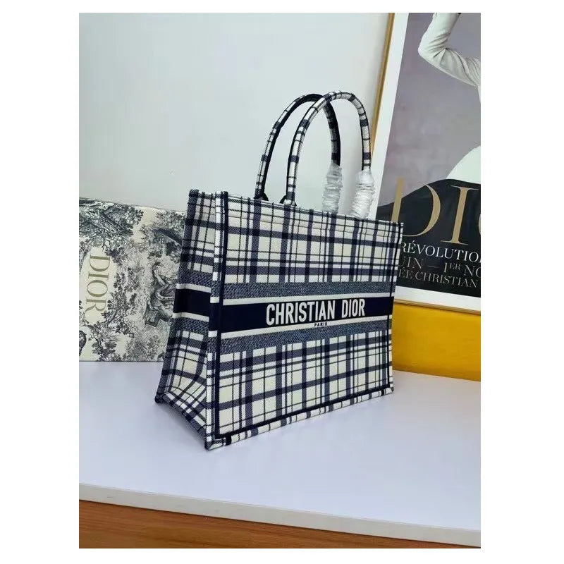 BOLSA DIOR BOOK TOTE EMBROIDERED
