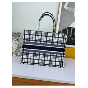 BOLSA DIOR BOOK TOTE EMBROIDERED