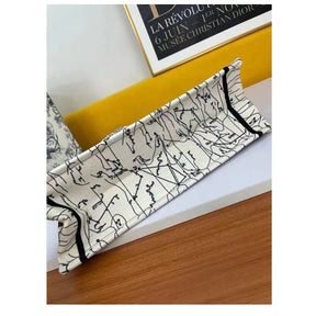 BOLSA DIOR BOOK TOTE EMBROIDERED