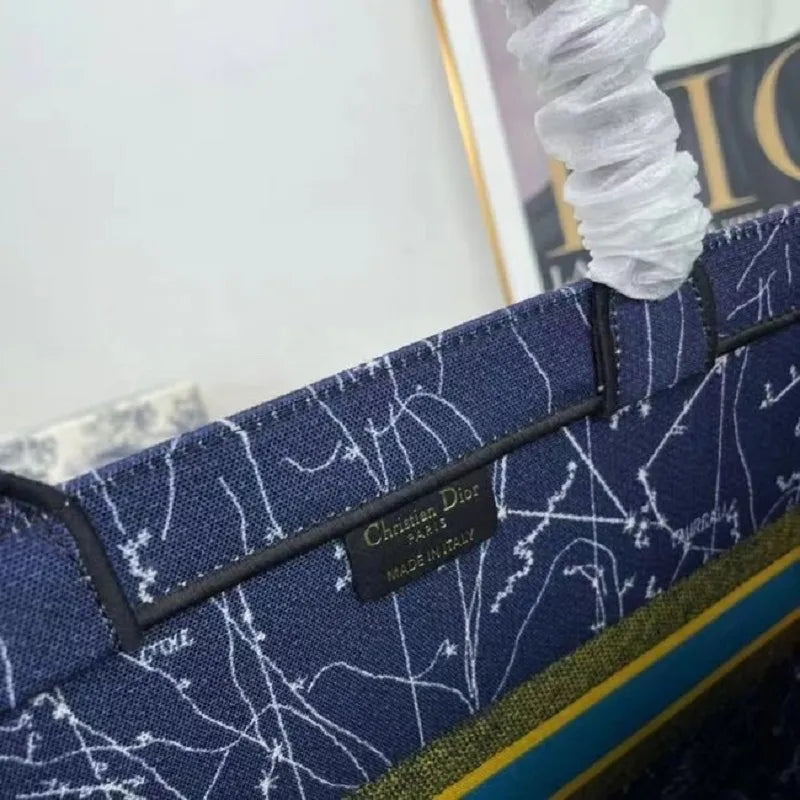 BOLSA DIOR BOOK TOTE EMBROIDERED