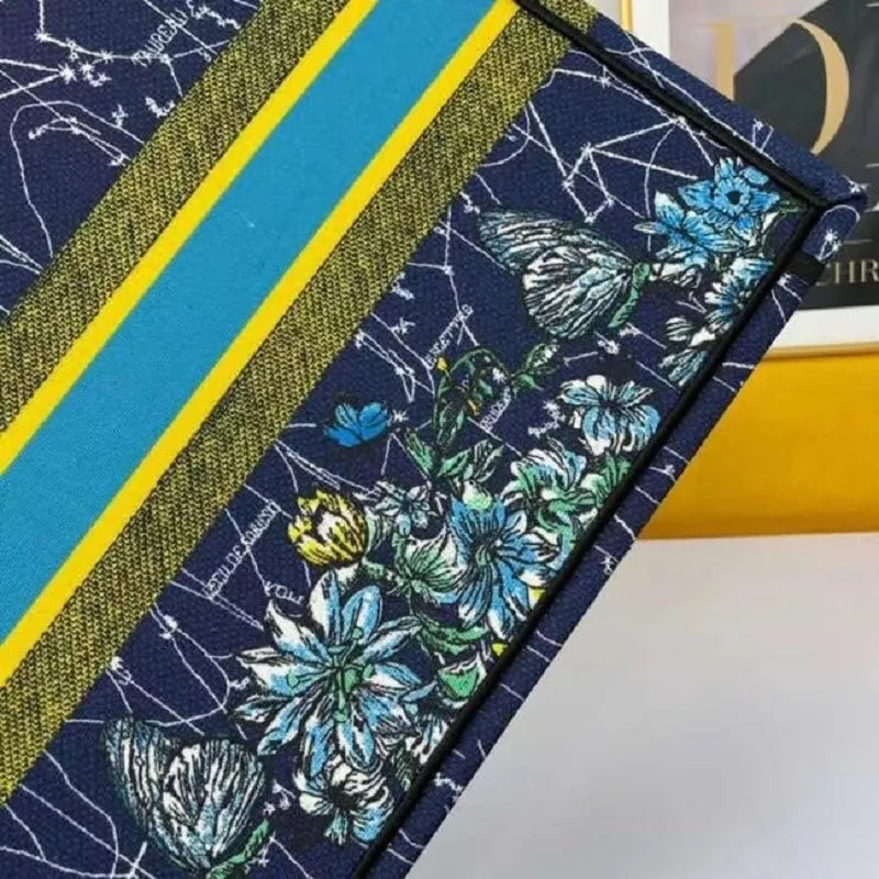 BOLSA DIOR BOOK TOTE EMBROIDERED