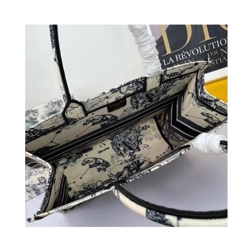 BOLSA DIOR BOOK TOTE EMBROIDERED