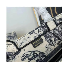 BOLSA DIOR BOOK TOTE EMBROIDERED