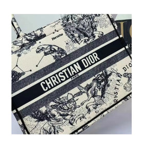 BOLSA DIOR BOOK TOTE EMBROIDERED