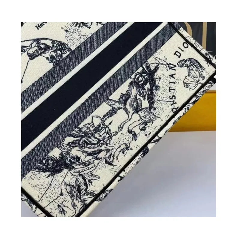 BOLSA DIOR BOOK TOTE EMBROIDERED