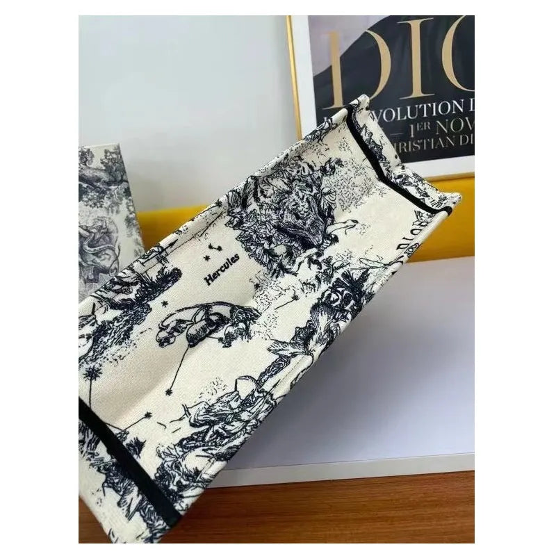 BOLSA DIOR BOOK TOTE EMBROIDERED