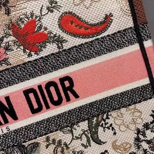 BOLSA DIOR BOOK TOTE EMBROIDERED M1286ZR