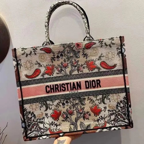 BOLSA DIOR BOOK TOTE EMBROIDERED M1286ZR