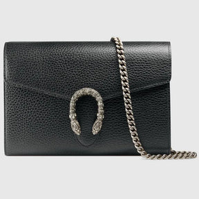 BOLSA GG DIONYSUS LEATHER MINI CHAIN