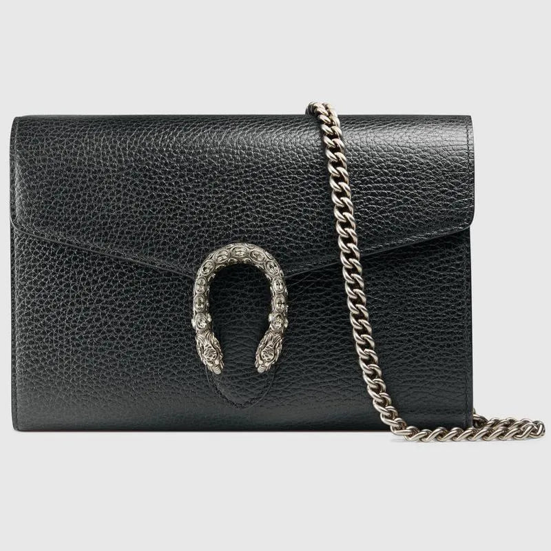 BOLSA GG DIONYSUS LEATHER MINI CHAIN