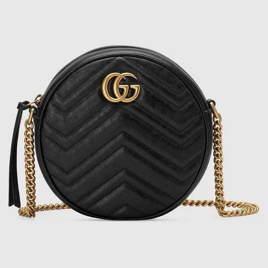 BOLSA GG MARMONT MINI ROUND SHOULDER 550154
