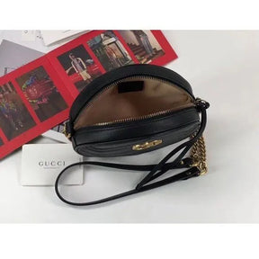 BOLSA GG MARMONT MINI ROUND SHOULDER 550154