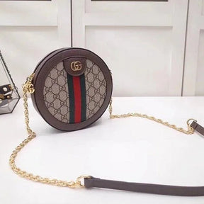 BOLSA GG OPHIDIA MINI ROUND SHOULDER 550618