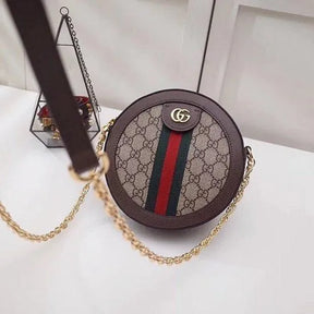 BOLSA GG OPHIDIA MINI ROUND SHOULDER 550618