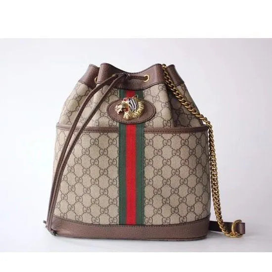 BOLSA GG SUPREME CANVAS RAJAH BUCKET 553961